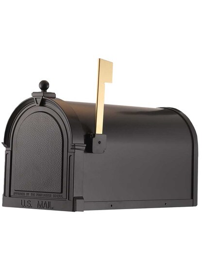 Berkshire Curbside Mailbox in Oil-Rubbed Bronze.